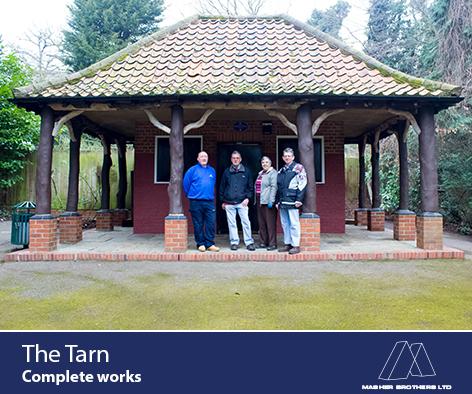 We have been working with The Friends of the Tarn and Greenwich Council at The Tarn Park Eltham #volunteering