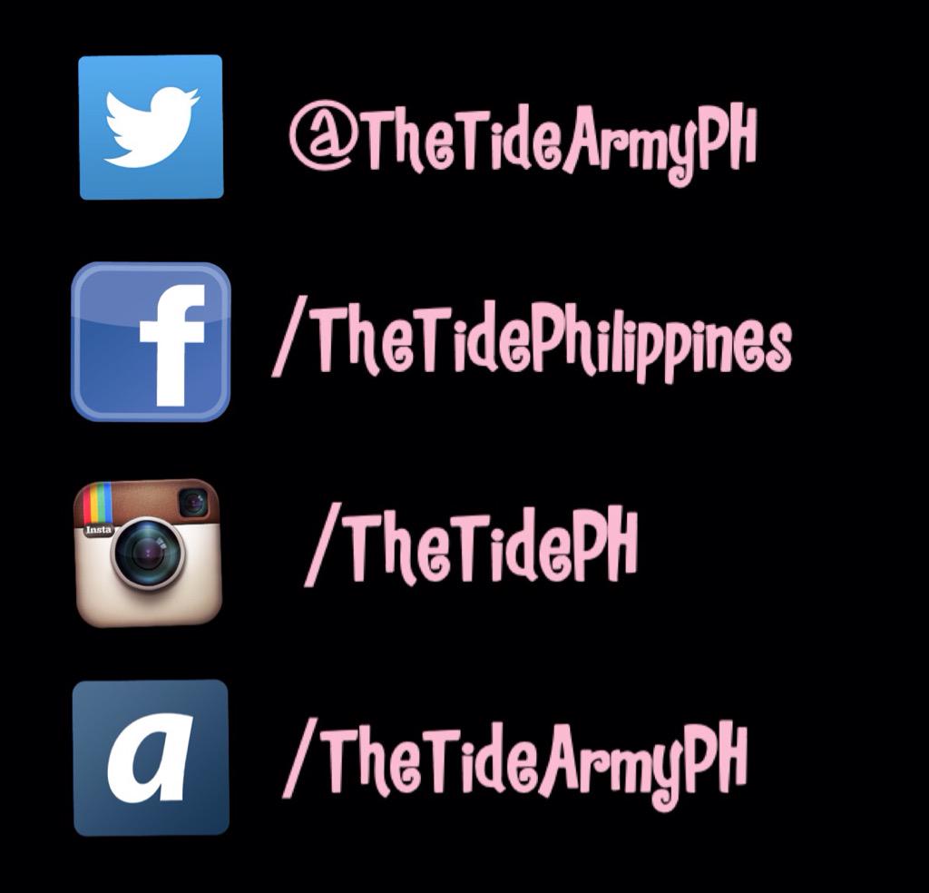 JoeyDevriesMNL's tweet photo. Follow & Like our page!π Join us also on our facebook group "The Tide Phillipines" ππ #Tiders #TideFam #TheTidePH http://t.co/MAaNb84COR