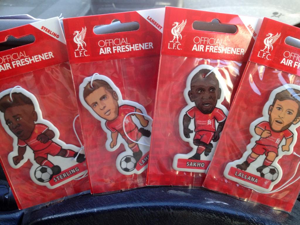 LFCSoccerBuddy's tweet photo. FOLLOW &amp; RT to win these #LFC SoccerBuddies air fresheners!! UK only http://t.co/zdZABPtQul