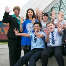GCU Research (@gcuresearch) on Twitter photo #GCU <a href="/CaledonianNews/">Glasgow Caledonian University</a> nursing students from @GCU_HLS staff and school pupils celebrate <a href="/GWR/">Guinness World Records</a> hand hygiene record #GCU <a href="/CaledonianNews/">Glasgow Caledonian University</a> nursing students from @GCU_HLS staff and school pupils celebrate <a href="/GWR/">Guinness World Records</a> hand hygiene record