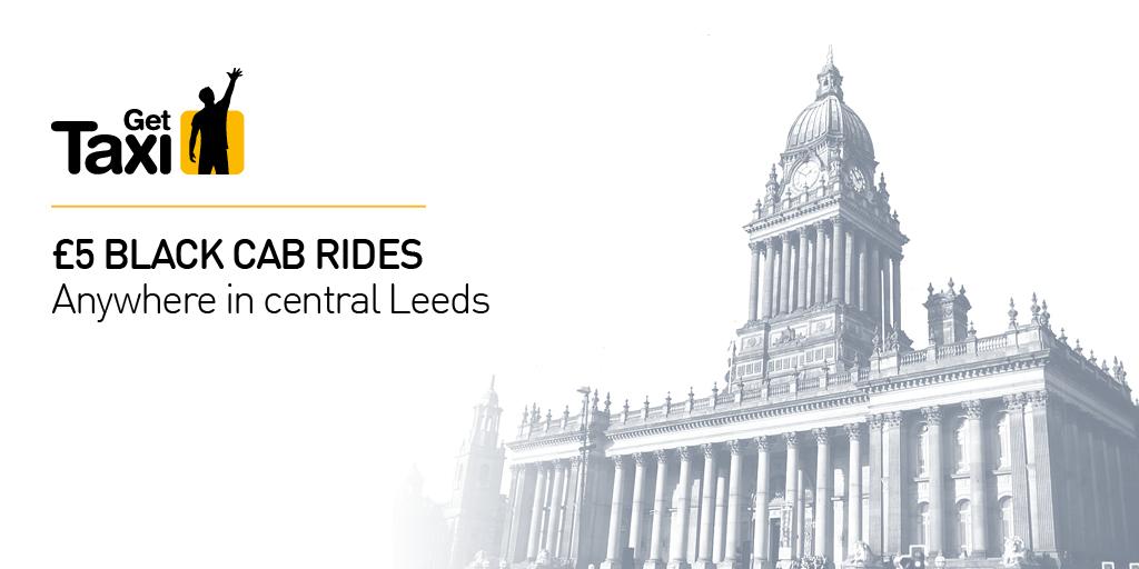 Gett_UK's tweet photo. Have a downtown meeting or lunch date? GetTaxi downtown for £5, #Leeds! #lovinleeds #funfor5 http://t.co/621HrqhyIP