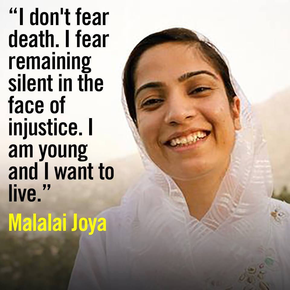 Malalai joya twitter