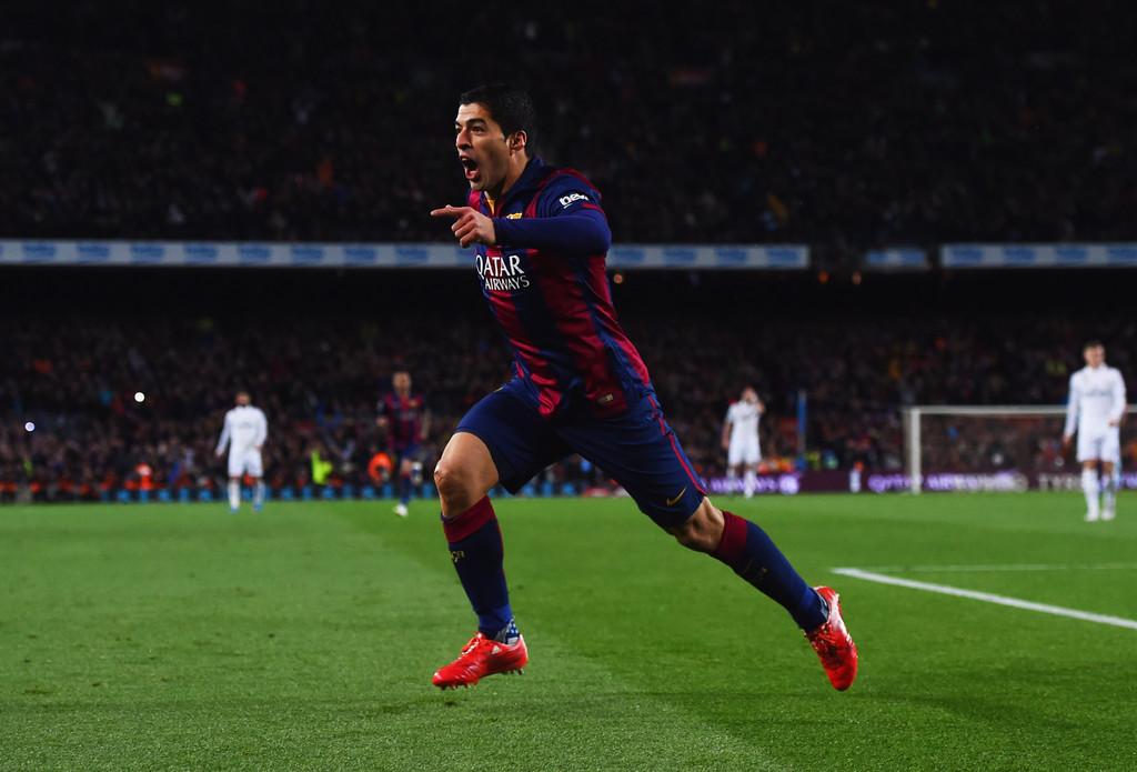 ArabicPF's tweet photo. أكد مهاجم برشلونة لويس سواريز، أن هدفه في مرمى ريال مدريد في الكلاسيكو كان هو الأهم منذ ارتدائه قميص البلاوجرانا. http://t.co/4a2aRk2kxU