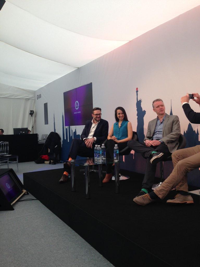 lizadelic's tweet image. #AWEurope watching the Programmtic Queen @dorsdors81 #programmatic101 #dorasentourage @YahooUK @Yahoo #yam+