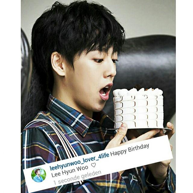 Happy Birthday Lee Hyun Woo Oppa I wish you a healthy and happy year. I hope al you\re wishes come true. 