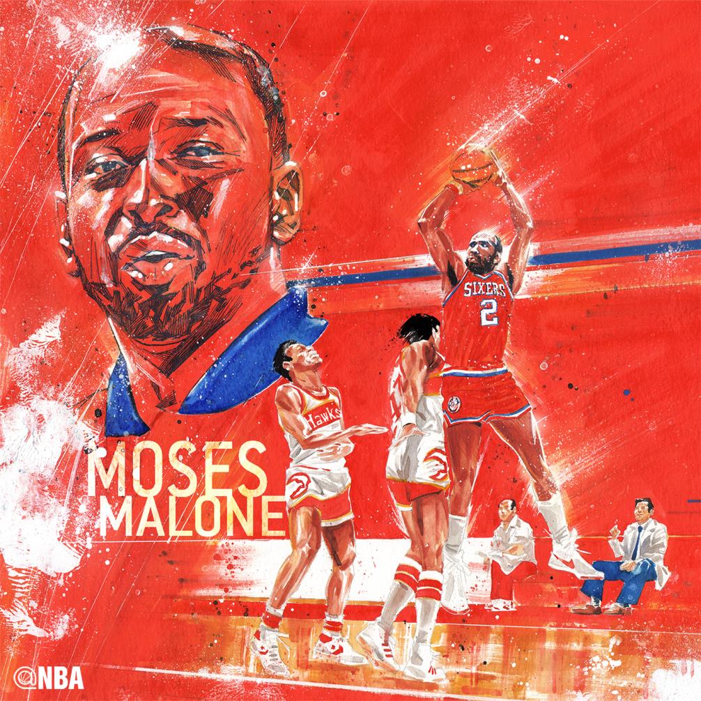 Happy Birthday, Moses Malone! 