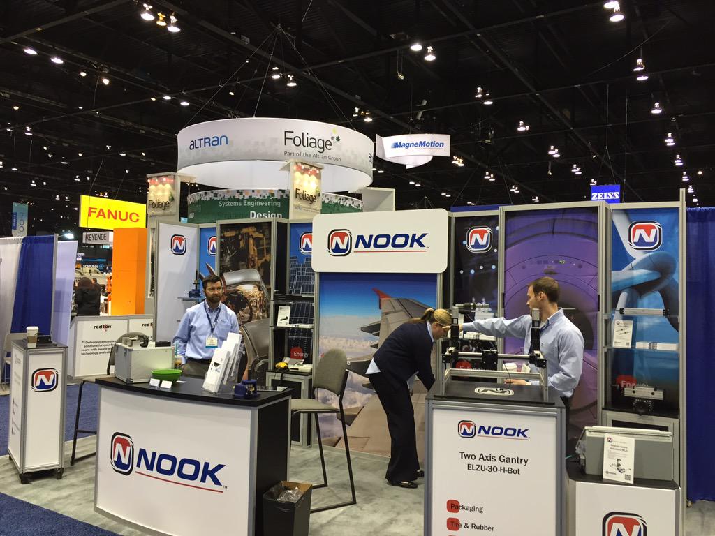 wtwh_paulheney's tweet image. Check out Nook Industries, booth 1087 at the #Automate2015 show! @NookInd @WTWH_Tom