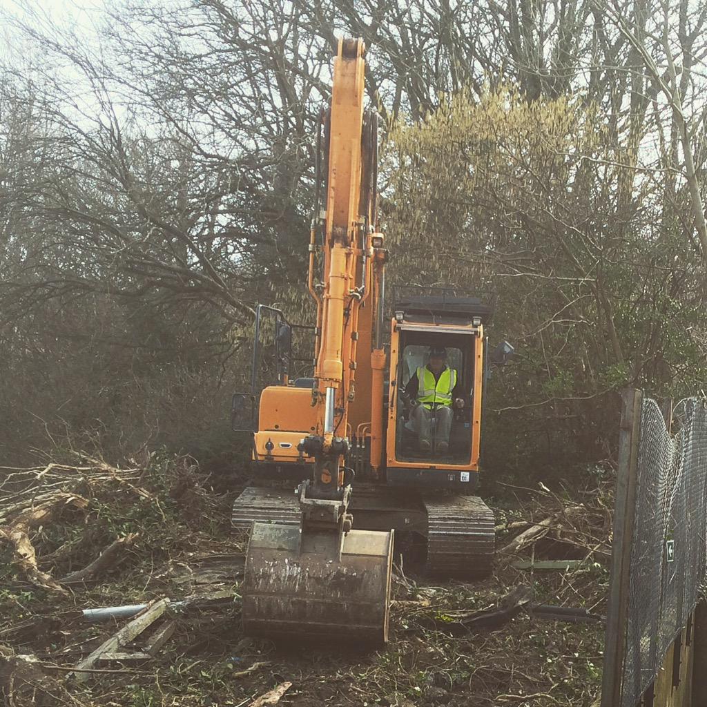 DoverAthletic's tweet image. What&apos;s all this then? #diggingin