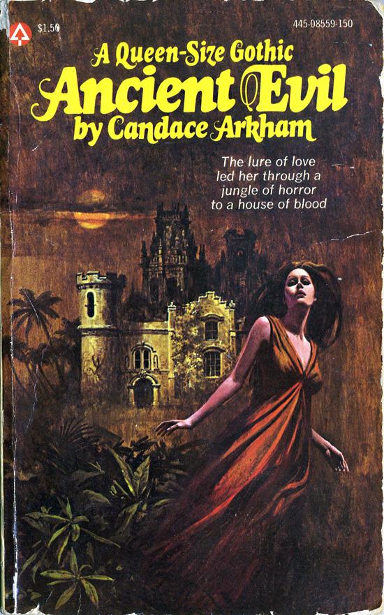 PulpLibrarian's tweet image. Ancient Evil, by Candace Arkham (great name!) Popular Library, 1977
#gothic #romance