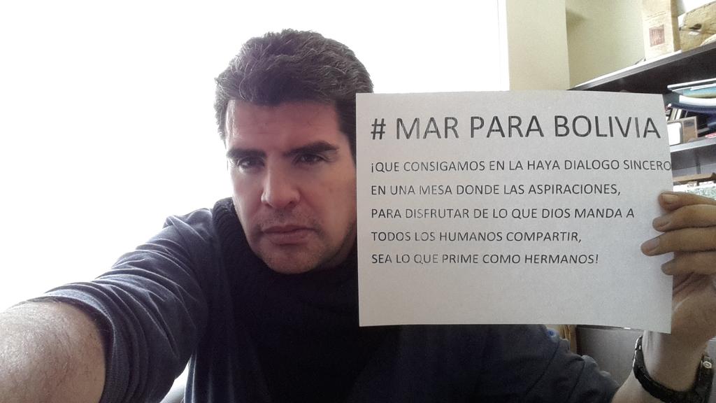 JohnArandia's tweet photo. #MarParaBolivia ...todos con ese corazón al mismo ritmo! http://t.co/4OTXeFoTRq