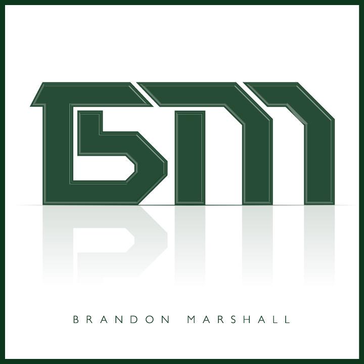  A custom logo & a Happy Birthday wish to the newest receiver Brandon Marshall!  