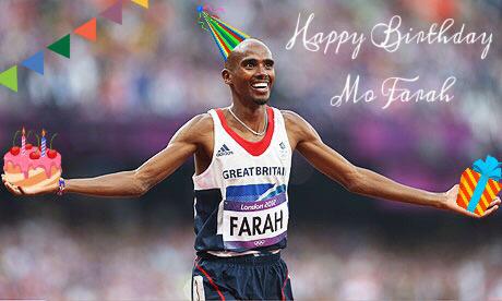 Happy Birthday And congratulations on your European Half Marathon Record. 