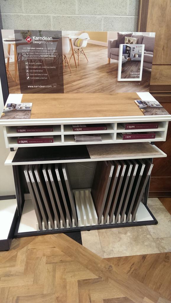 New Karndean Looselay display now on show at our Cannock store #karndean