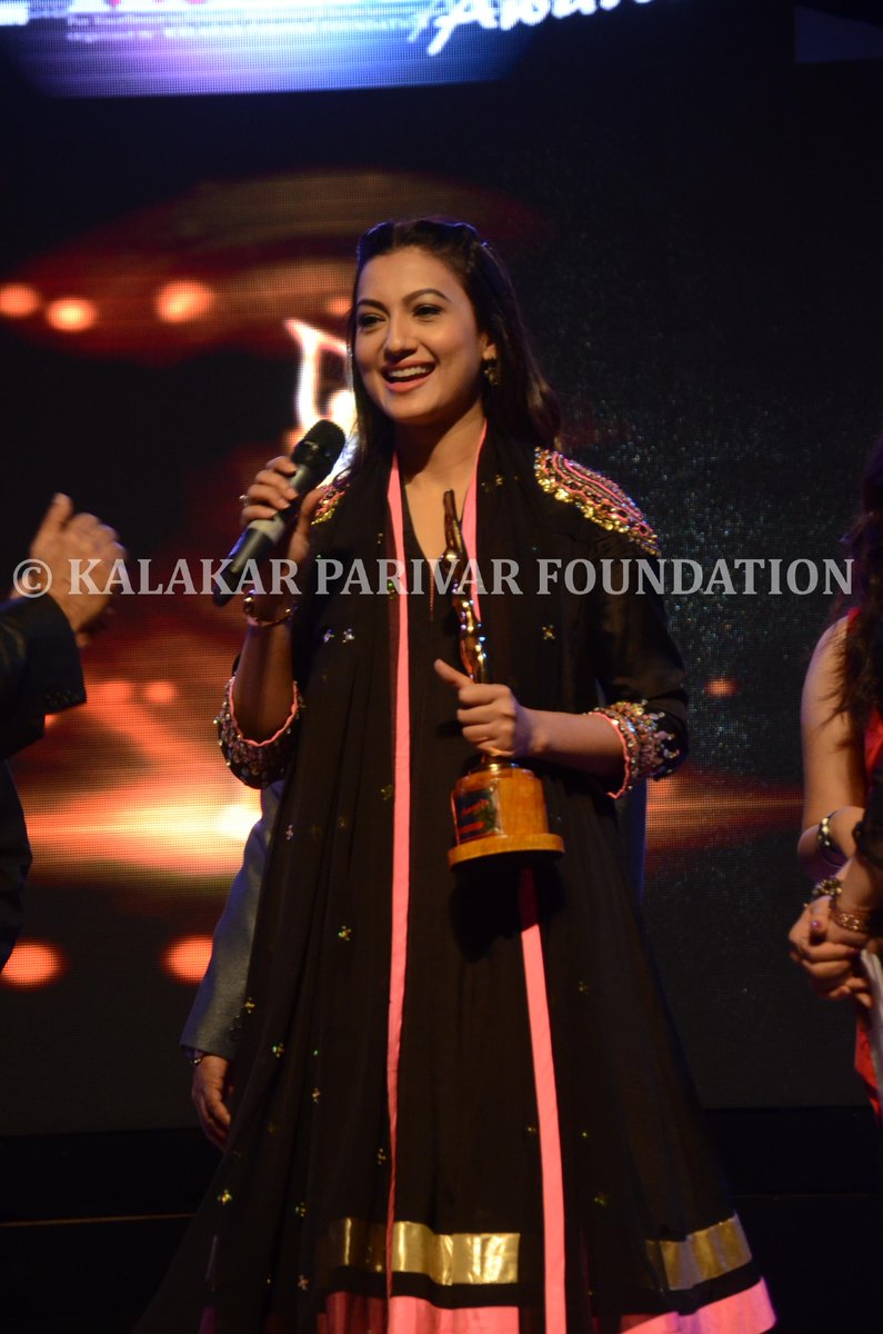 <a href="/GAUAHAR_KHAN/">Gauahar Khan</a> Received 23rd <a href="/Kalakar/">Dharmendra Sethi</a> BEST STAR ANCHOR AWARDS 2015 FOR <a href="/IndiasRawstar/">India's Rawstar</a> <a href="/StarPlus/">StarPlus</a> ..!!