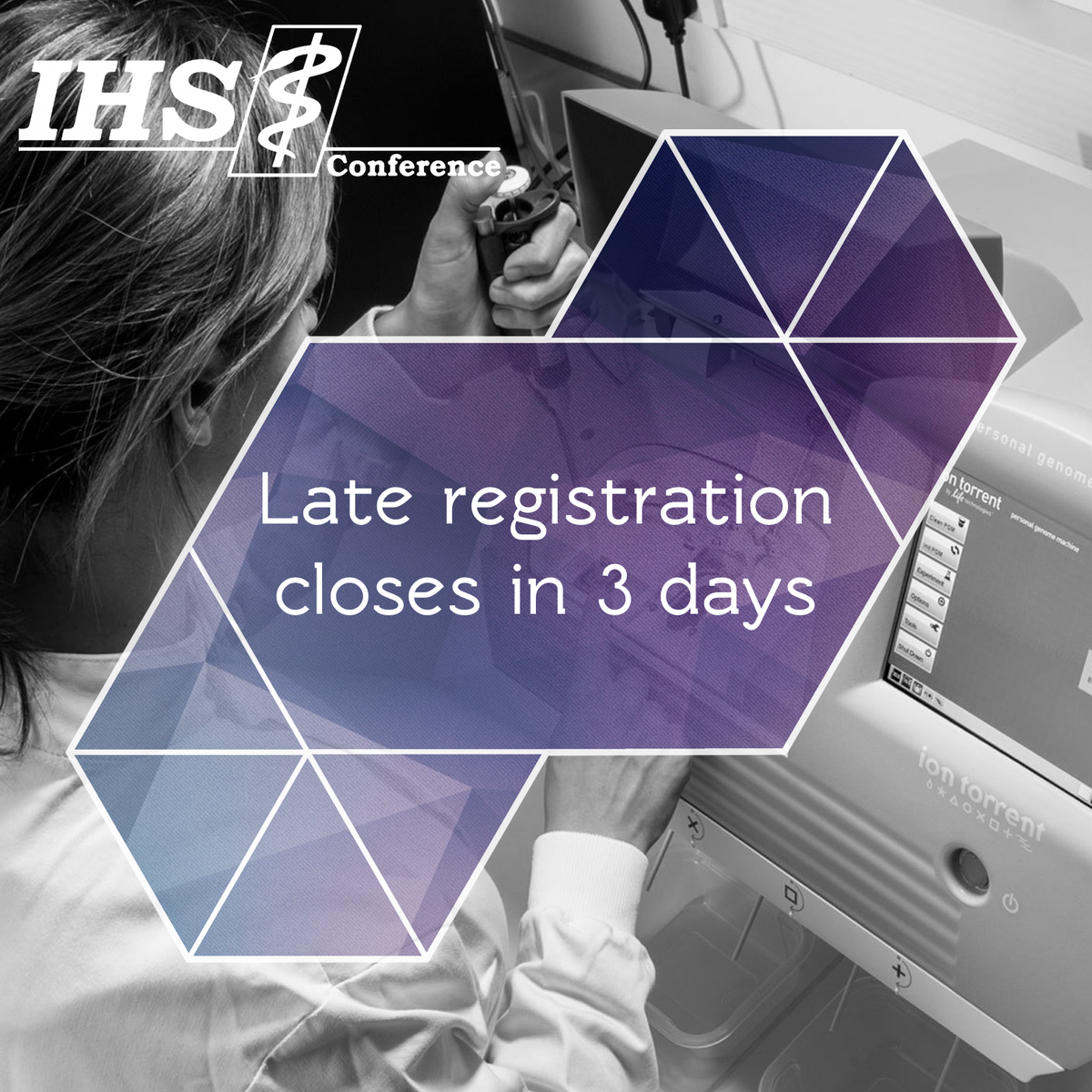 IHSConference's tweet photo. The late registration ends in 3 days! Have you registered? If not, here's a handy link: http://t.co/mj8WTw6fMU http://t.co/bBbF1JQcRO