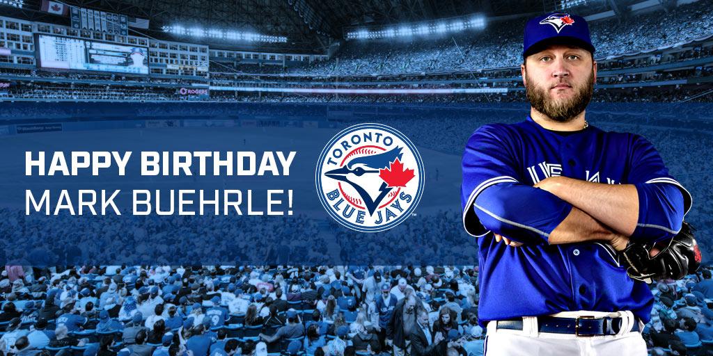 To wish Mark Buehrle a Happy Birthday! Have a great one Mark! 