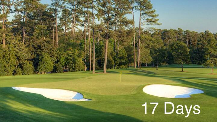 Masters Countdown tweet media