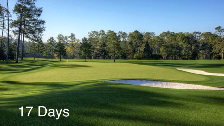 Masters Countdown tweet media