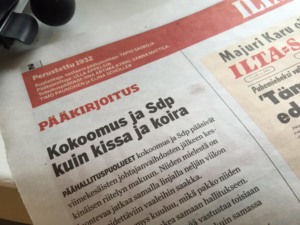 vaalit2015's tweet photo. Ai tämän takia @iltasanomat #vaalikone kysyi kummat ovat älykkäämpiä, kissat vai koirat. #vaalit2015 #politiikka http://t.co/jR6XQaCnVG