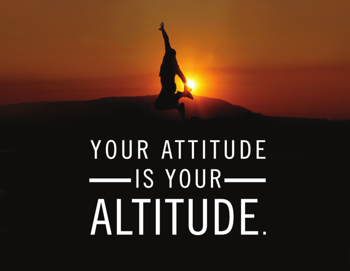 CABachelder's tweet photo. Your Attitude Is Your Altitude: http://t.co/C9WDKXboe9 http://t.co/KPpJHVrGBT