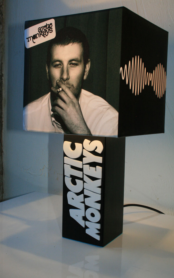 RecordsTicking's tweet photo. What do you think of our hand made Arctic Monkeys lamps?  http://t.co/XuBOAHOZOr - uniquely #handmade #ArcticMonkeys http://t.co/7WbTzuozHA