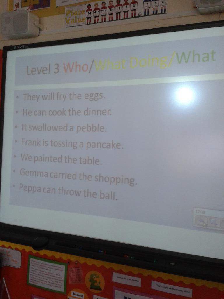 stjosephsps's tweet image. #Colourfulsemantics. Actively engaged in creating grammatically correct sentences. #who #whatdoing #what