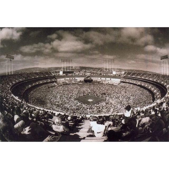 Led Zeppelin concert at Oakland Coliseum, 1977.