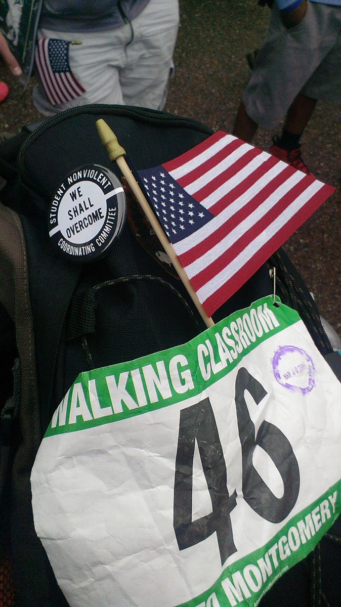 SCIPAndrew's tweet photo. Looking forward to another day of marching #selma2montgomery #march4rights http://t.co/RCymeXu3E5