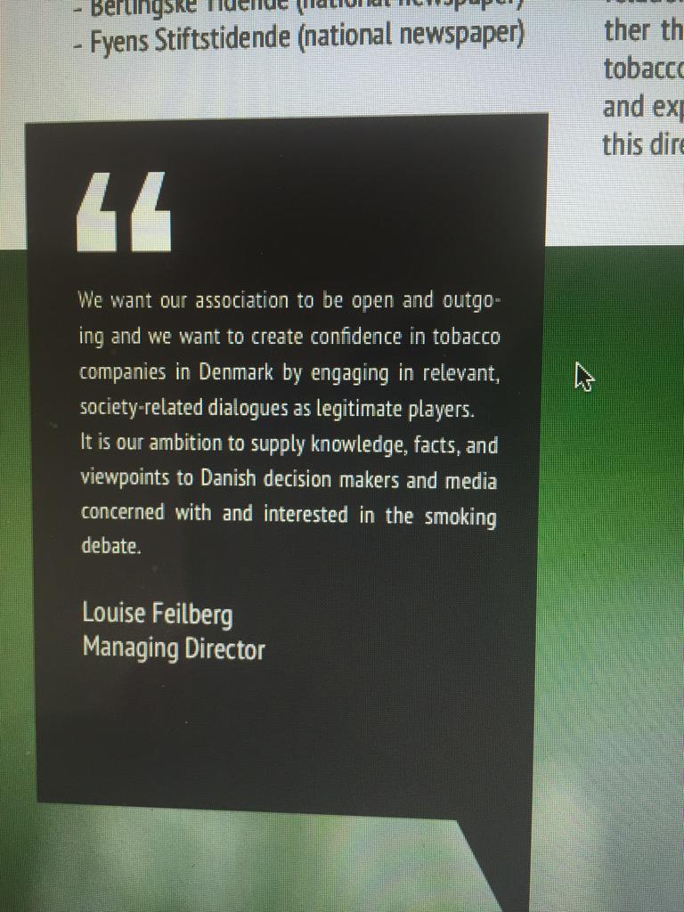 Tobaksproducenterne (@tobaksproducent) on Twitter photo 