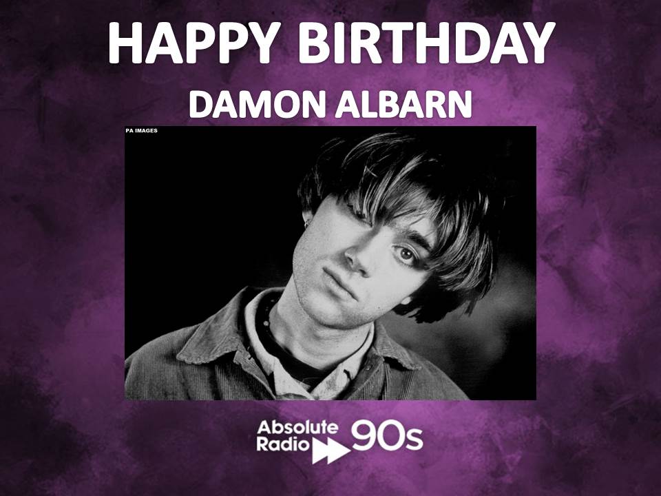 Happy Birthday to Damon Albarn! 47 Today. 