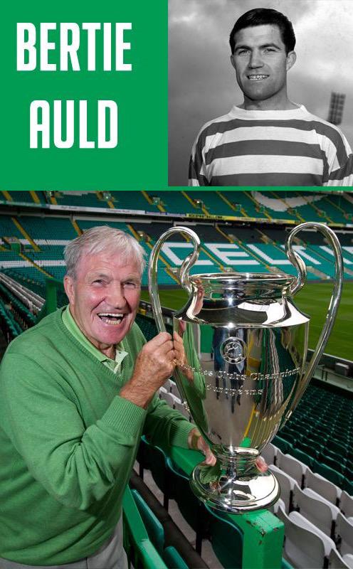 Happy Birthday Bertie Auld.
He loves Celtic. We love him. 
Smiling for 77 years today. 