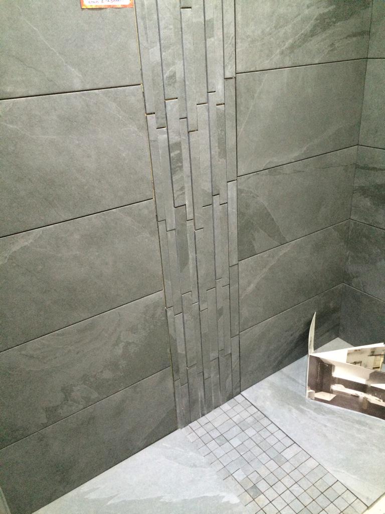 GillTile's tweet image. Get the look of Brazilian slate but without the pain of sealing with our stunning full-bodied porcelain £28 sqm.