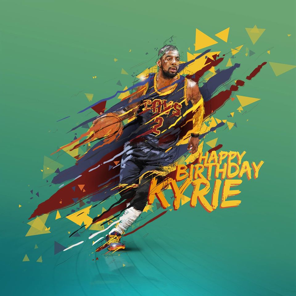 Happy Birthday today to Cavs Superstar Kyrie Irving! 