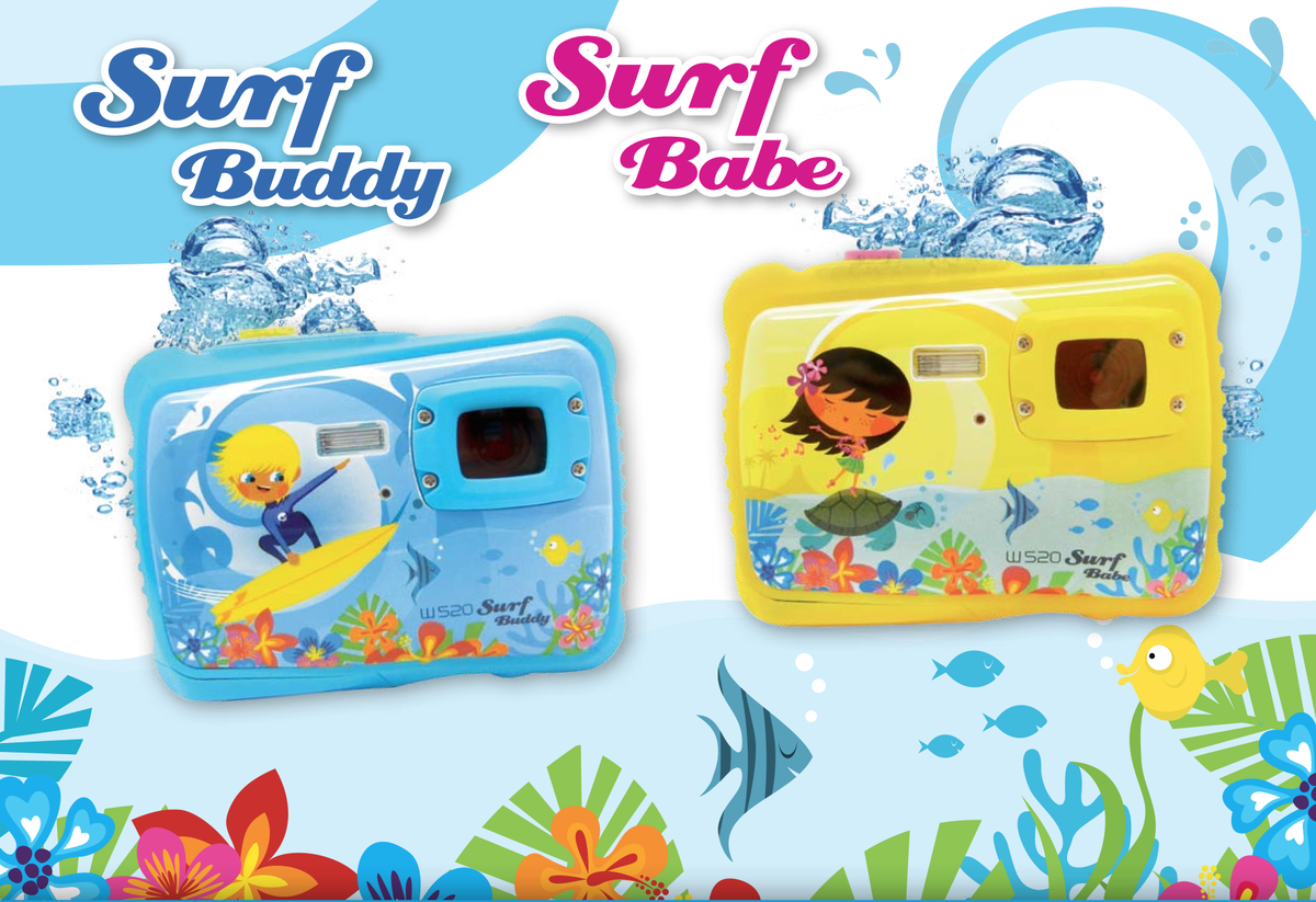 EasypixGmbH's tweet photo. One for your #little #surfers 
Easypix Surf Babe and Surf Buddy http://t.co/p3NDX0Sema