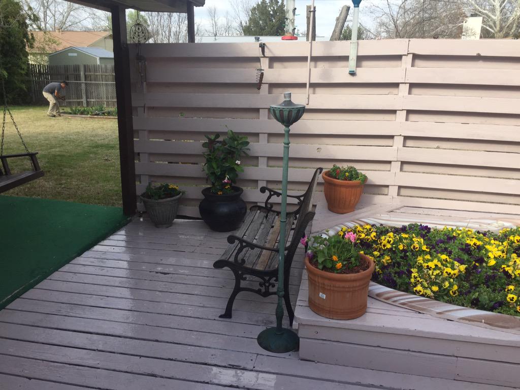 Spectra_PS's tweet image. After pictures of Spectra's latest backyard remodel! Looks fantastic!