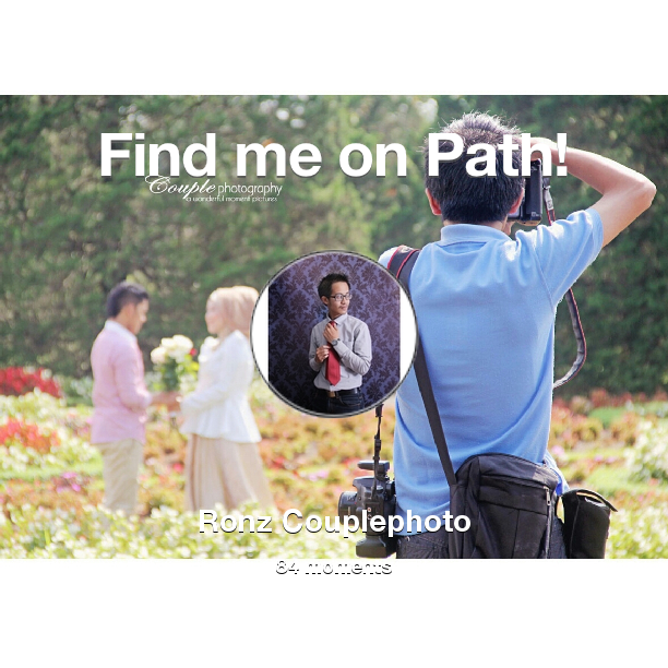 couplestudio's tweet photo. I've shared 84 memories with my friends on #Path - see them now at http://t.co/zhm4fYYqhv! #thepersonalnetwork http://t.co/H2tF7aGNdF