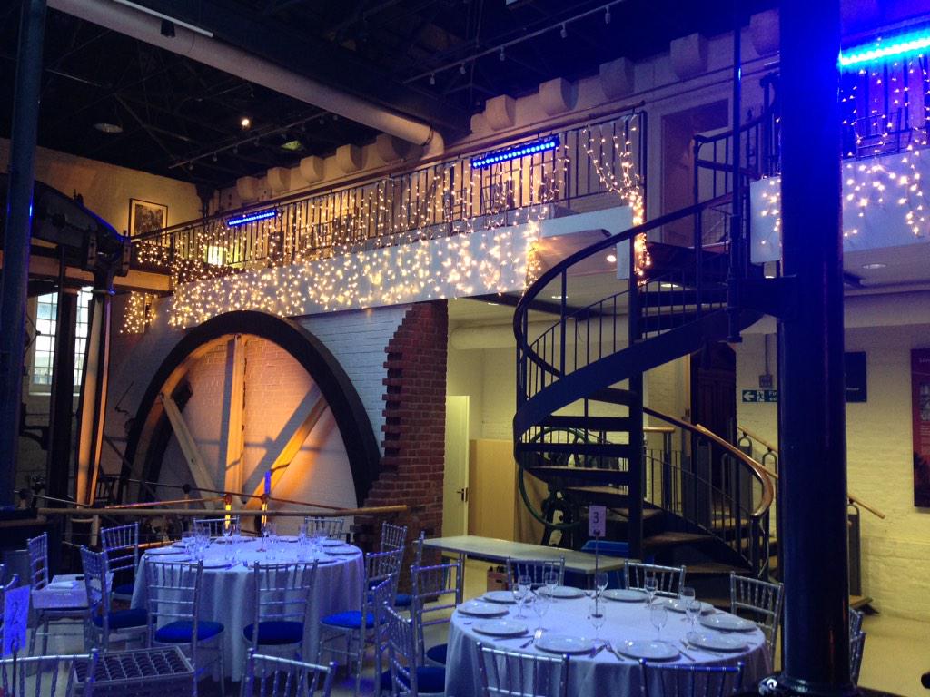 PartyLightsUK's tweet photo. Back at some favourite #weddingvenues   @wasingpark and @waterandsteam both great and very different from each other. http://t.co/e7N94qJlVP
