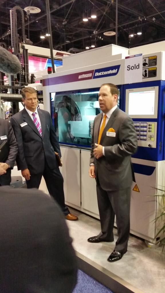 WittmannUSA's tweet photo. Working with our customer #Octex to promote the #Micropower they just purchased. #NPE2015 #collaboration http://t.co/Bt7dkErvw4
