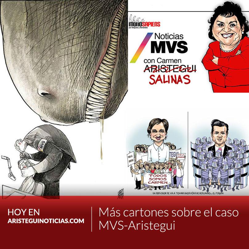 Buendia_Tunel's tweet photo. Más cartones sobre el caso MVS-Aristegui http://t.co/IqtXE5hRId http://t.co/r0CxeCBg2C #MexicoWantsAristeguiBack #AristeguiSeQueda