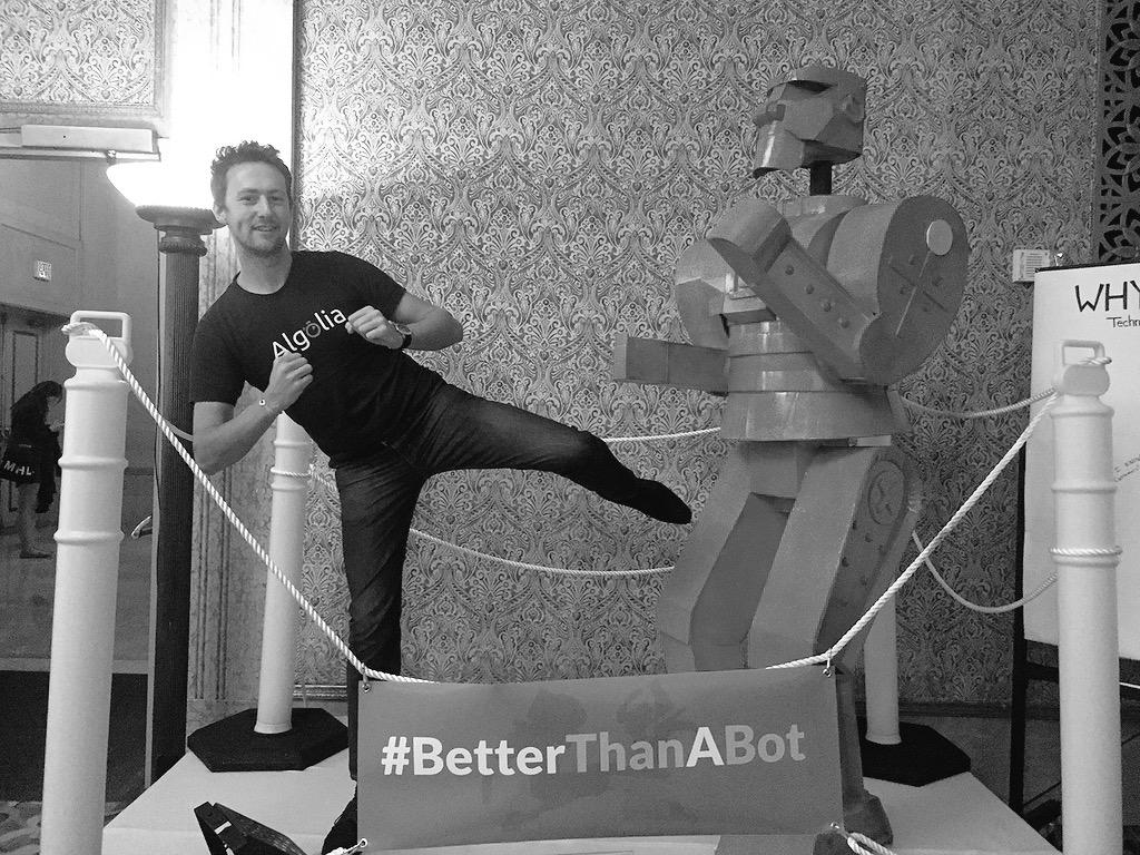 alexandrecollin's tweet image. Everyone in our team does support at @algolia  #betterthanabot #CSSummit15 #CustomerSuccess