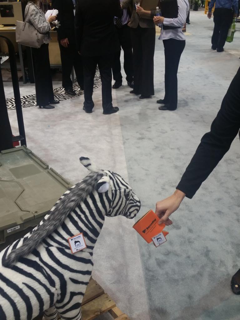 ShaneBarcode's tweet image. #barcodingspotted w/ #supplychaingeek @promatshow #ProMat2015 @ZebraTechnology booth