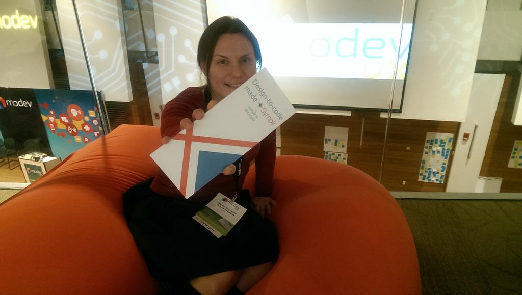 aveyacreative's tweet image. It&apos;s awesome to see Aveya client @Symplr at #modevux :)