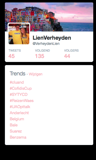 VerheydenLien's tweet photo. It's a fact: we made the trend list! #MasterMPC #UAOpttalk http://t.co/LT7gGBMkRV