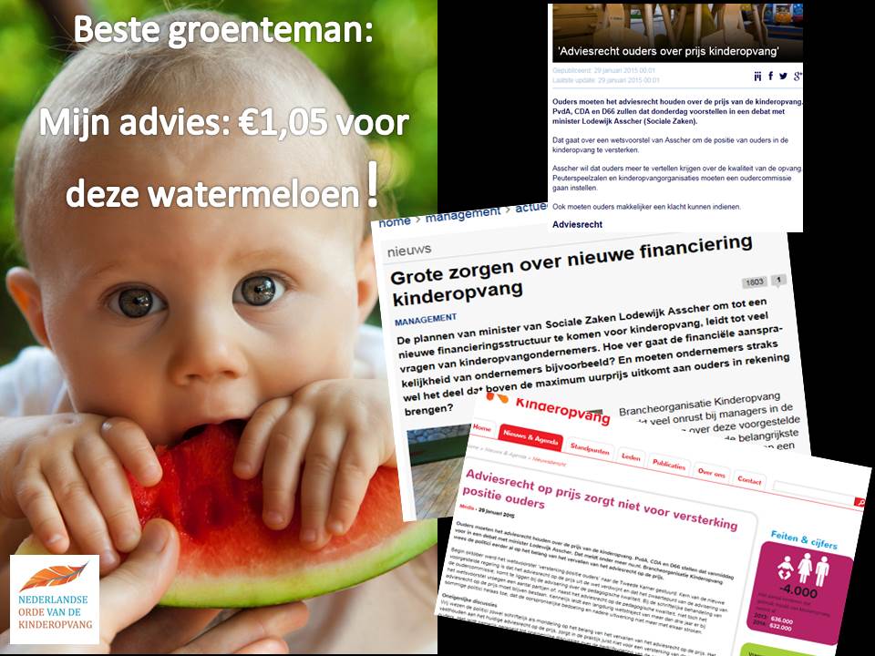 Advies(recht) aan de Groenteman!