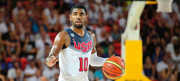 usabasketball's tweet photo. Happy 23rd Birthday to @usabasketball National Team member and 2014 World Cup MVP @KyrieIrving! http://t.co/mC064KZCLp