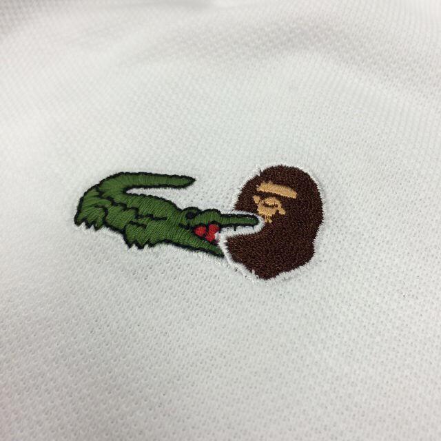 lacoste x bape