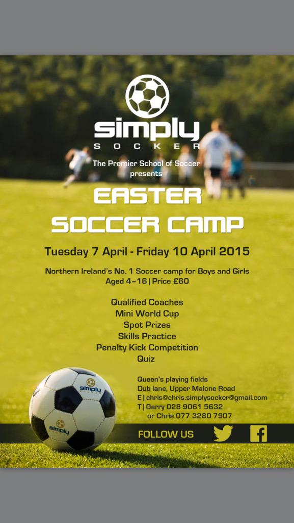 simplysocker's tweet image. 2 WEEKS TO SIGN UP FOR CAMP!! please RT.. ❤️⚽️❤️SIMPLYSOCKER