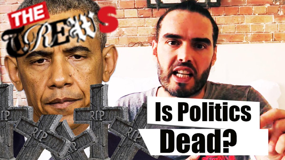rustyrockets's tweet image. Today's Trews asks "If Politics Is Dead, Is The Election Its Funeral?" youtube.com/watch?v=prVaT0…