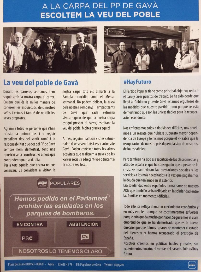 Partido Popular Gavà tweet media