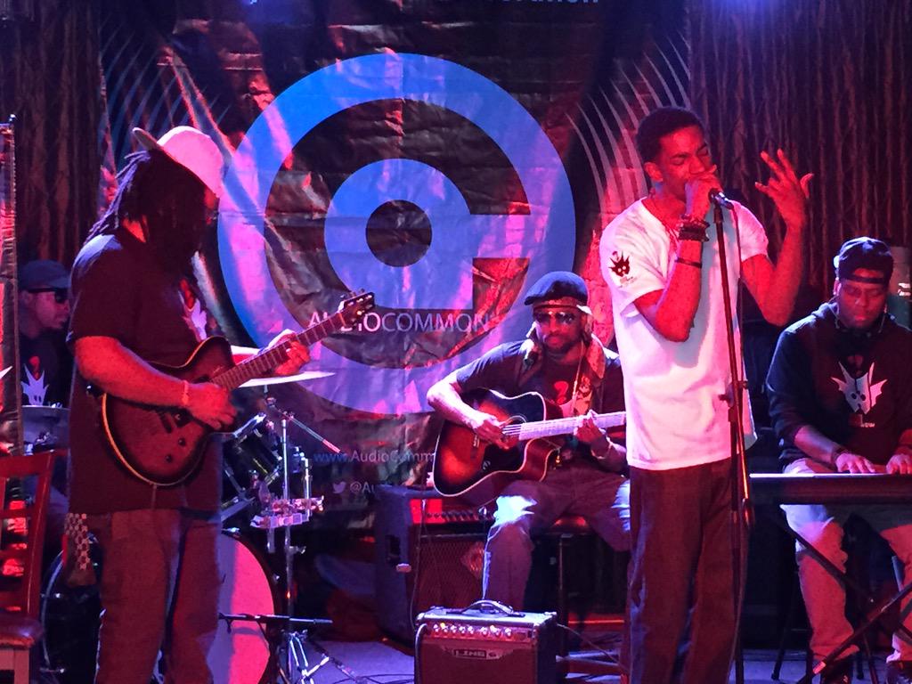 pcohenmusic's tweet photo. Big thanks to @wheresMarlow for playing the #AudioCommonSXSW stage! See you in #ATL! @audiocommon @sxsw http://t.co/h4I2zwaBWV